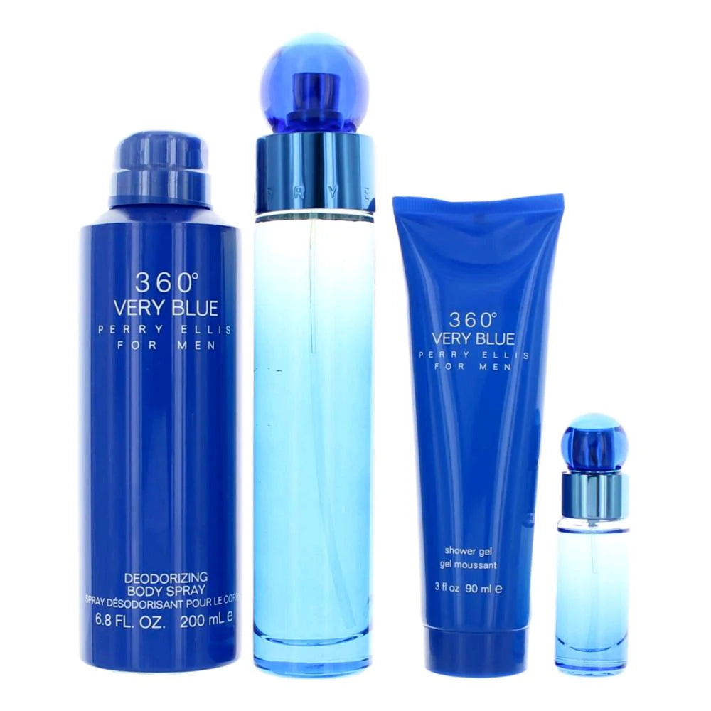Set 360 Very Blue Perry Ellis for Men