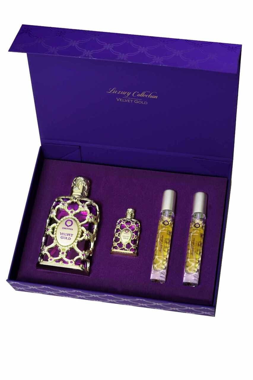 Set Orientica Velvet Gold for Women