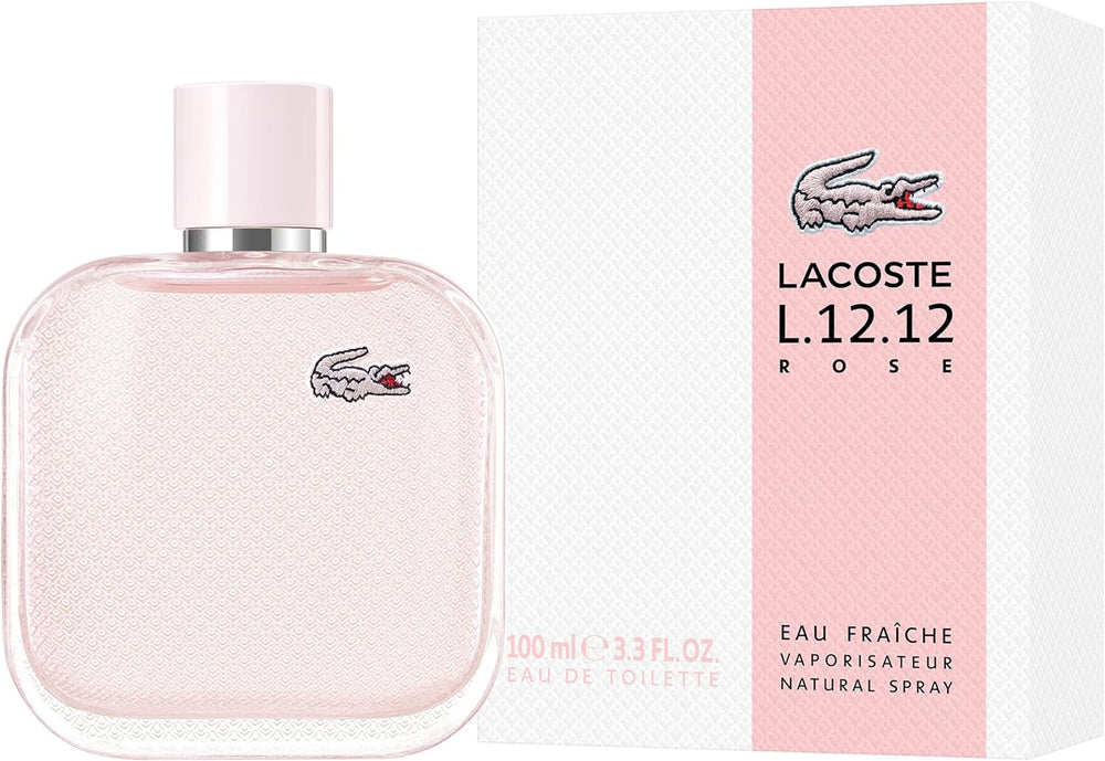 Lacoste Eau De L12-12 Rose Eau Fraiche for Women