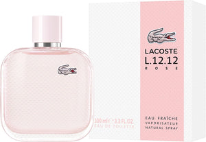 Lacoste Eau De L12-12 Rose Eau Fraiche for Women