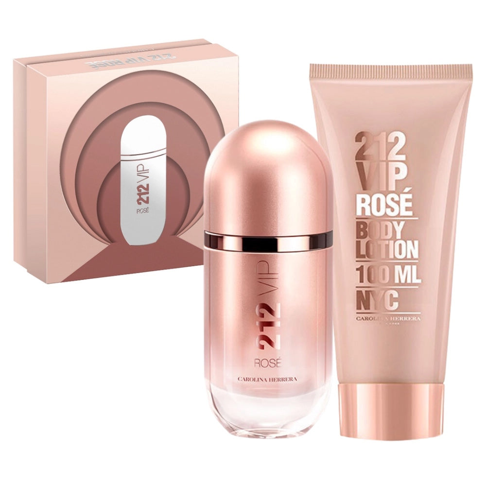 Set Carolina Herrera 212 VIP Rose for Women